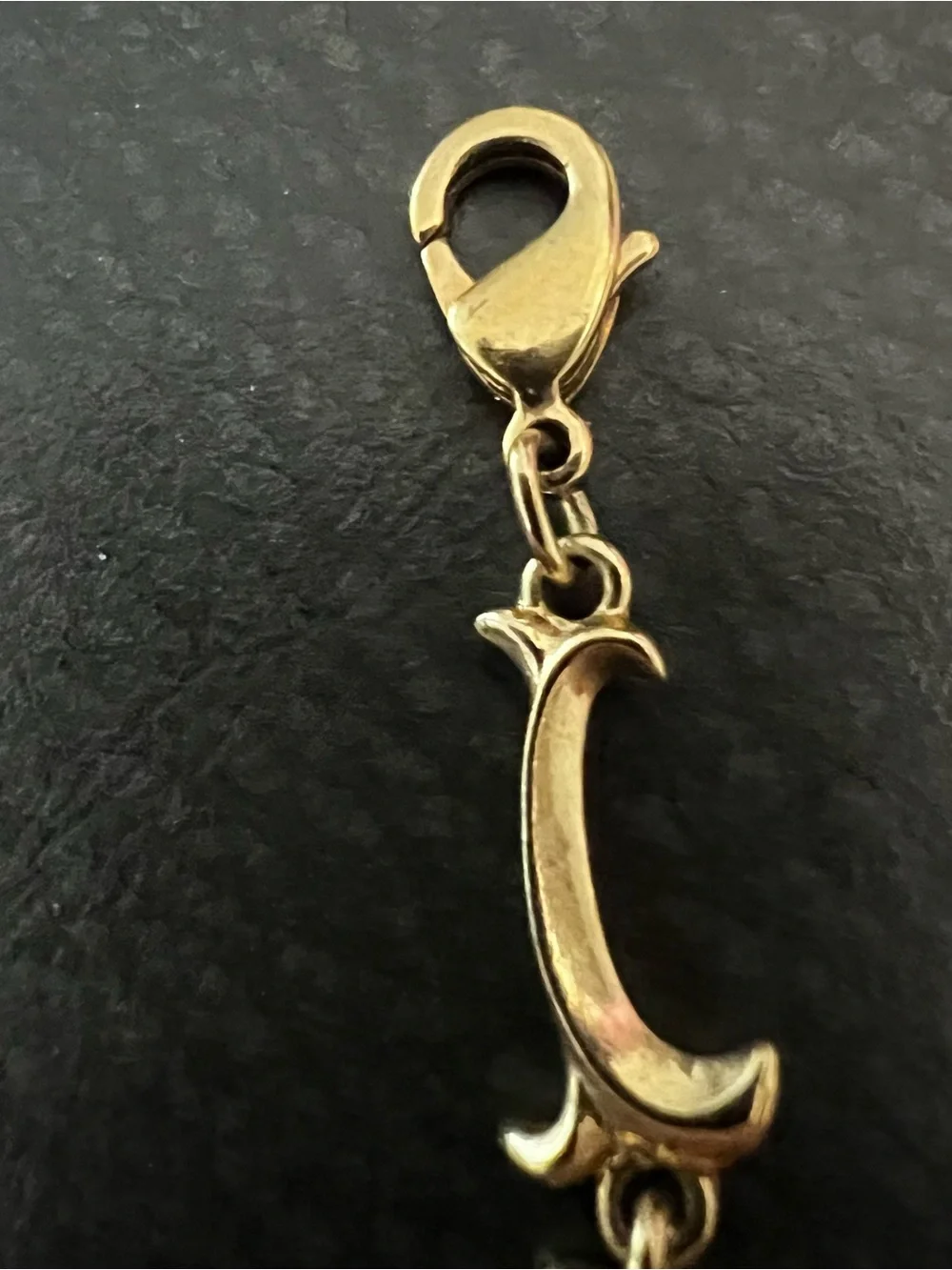 Avon Gold-Tone Accent with Faux Citrine Detail